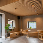 Natural Oak Acoustic Slatwall Panels