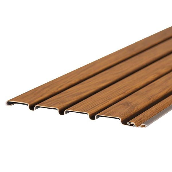 Golden Oak Outdoor SlatWall Panels