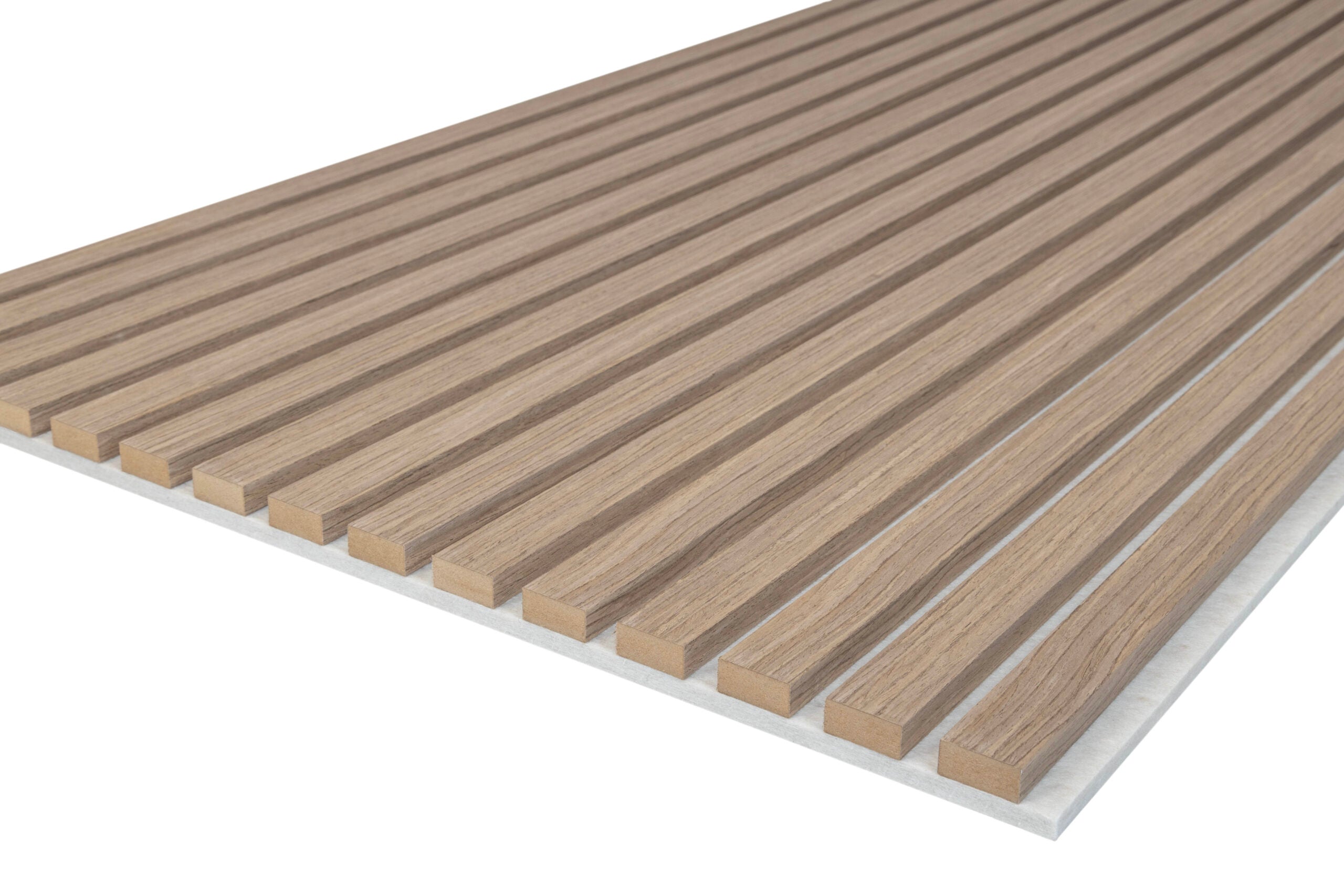 Walnut Acoustic Slatwall Panels