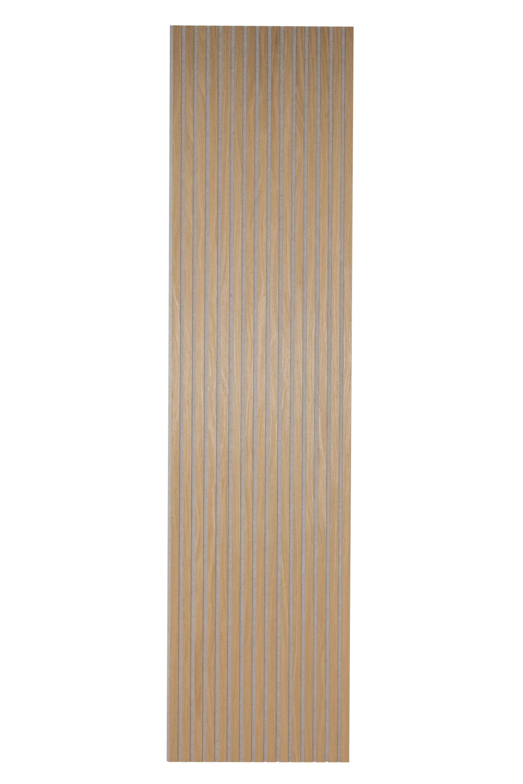 Natural Oak Acoustic Slatwall Panels