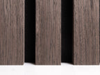 Deep Walnut Acoustic Slatwall Panels