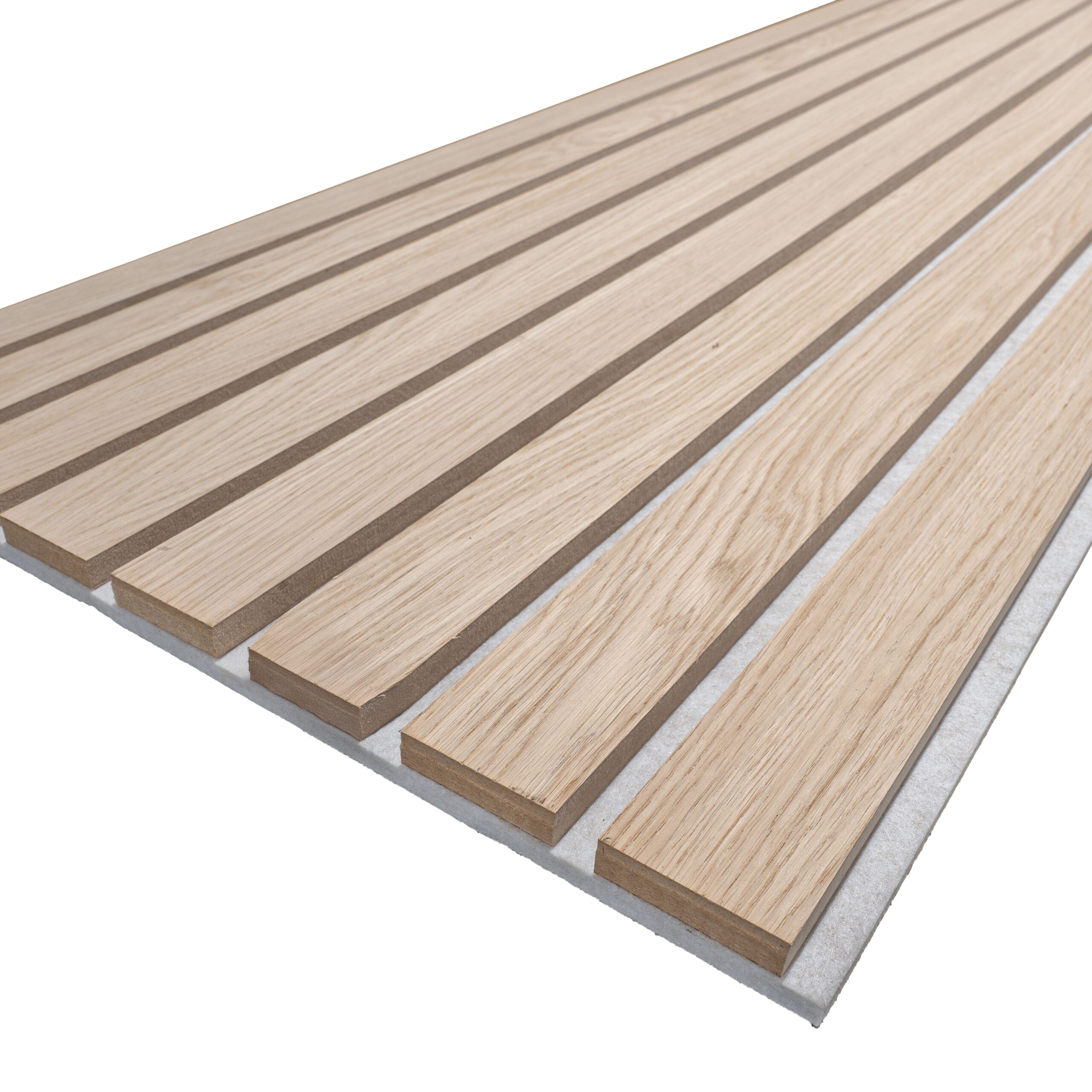 Natural Oak Wide SlatWall Panels