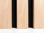 Natural Oak Acoustic Slatwall Panels