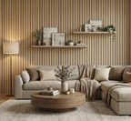 Natural Oak Wide SlatWall Panels