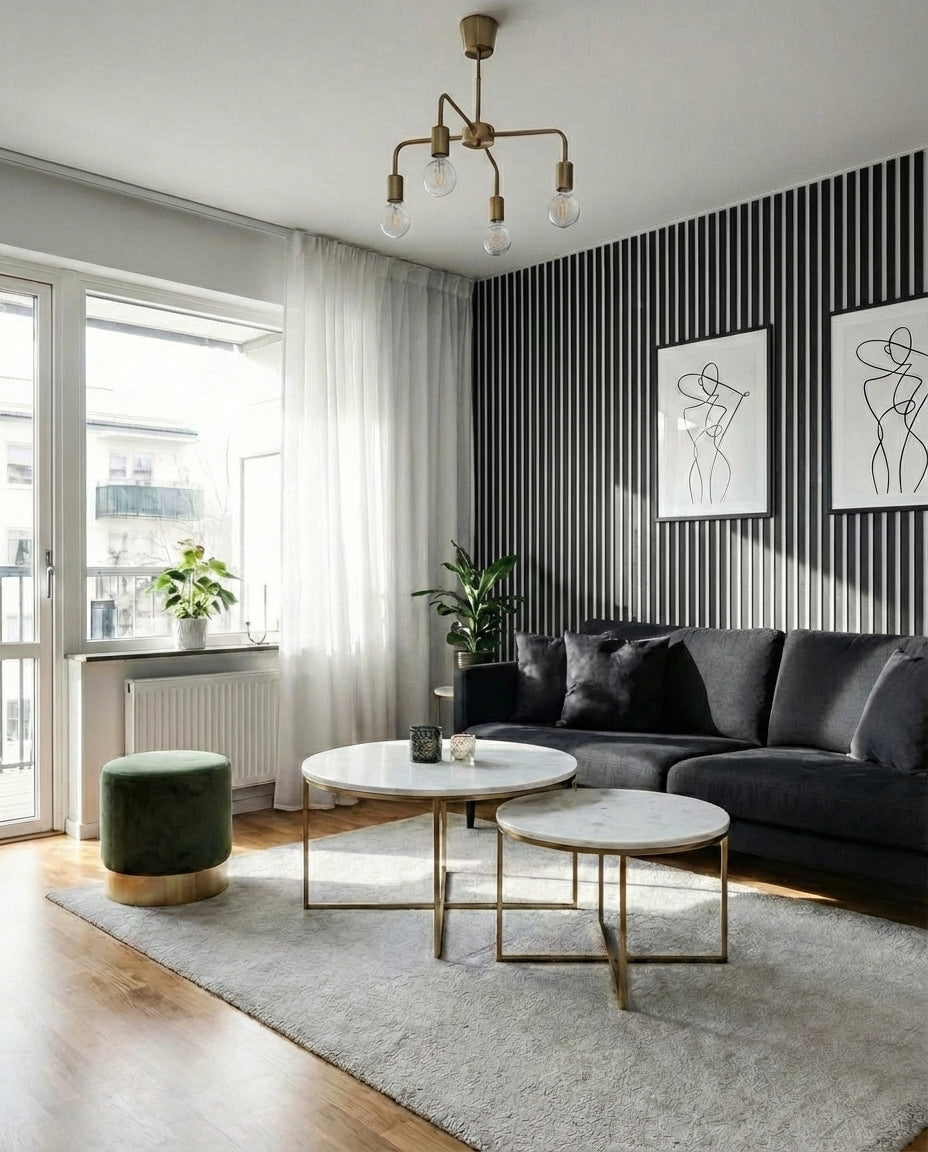 Black Oak Acoustic Slatwall Panels