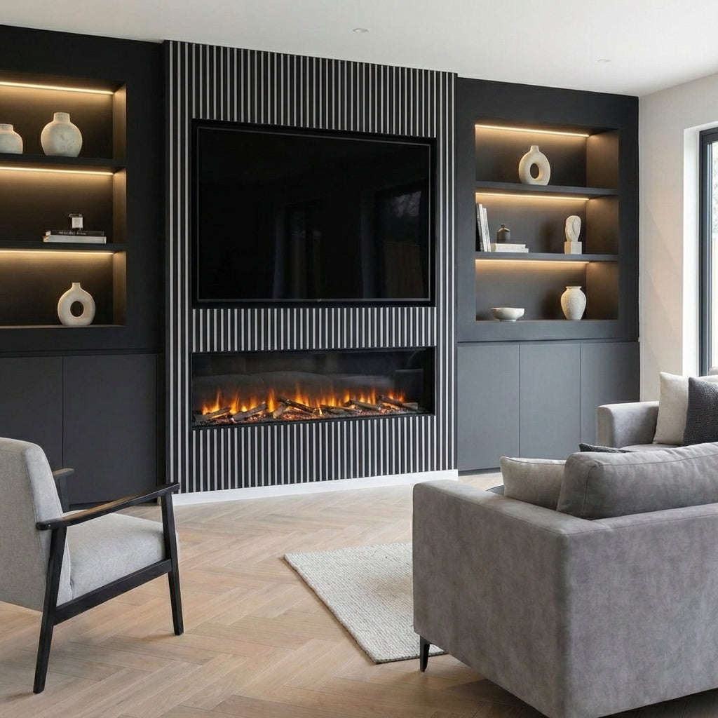 Black Oak Acoustic Slatwall Panels