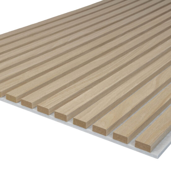Acoustic Natural Oak Slatwall Panels - Image 6