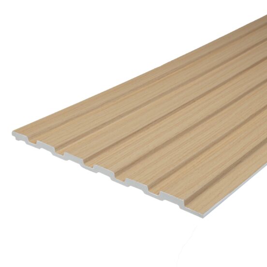 Natural Oak Waterproof Slatwall Panels - Image 7