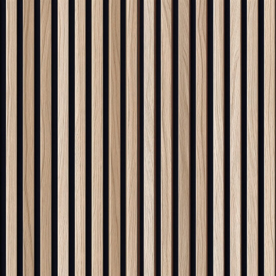 Acoustic Natural Oak Slatwall Panels - Image 4