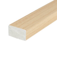 Natural Oak Waterproof Top Trim, Slatwall Top Trim, The Wall Exchange