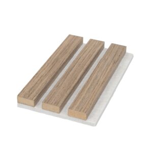 Walnut Acoustic Slatwall Sample