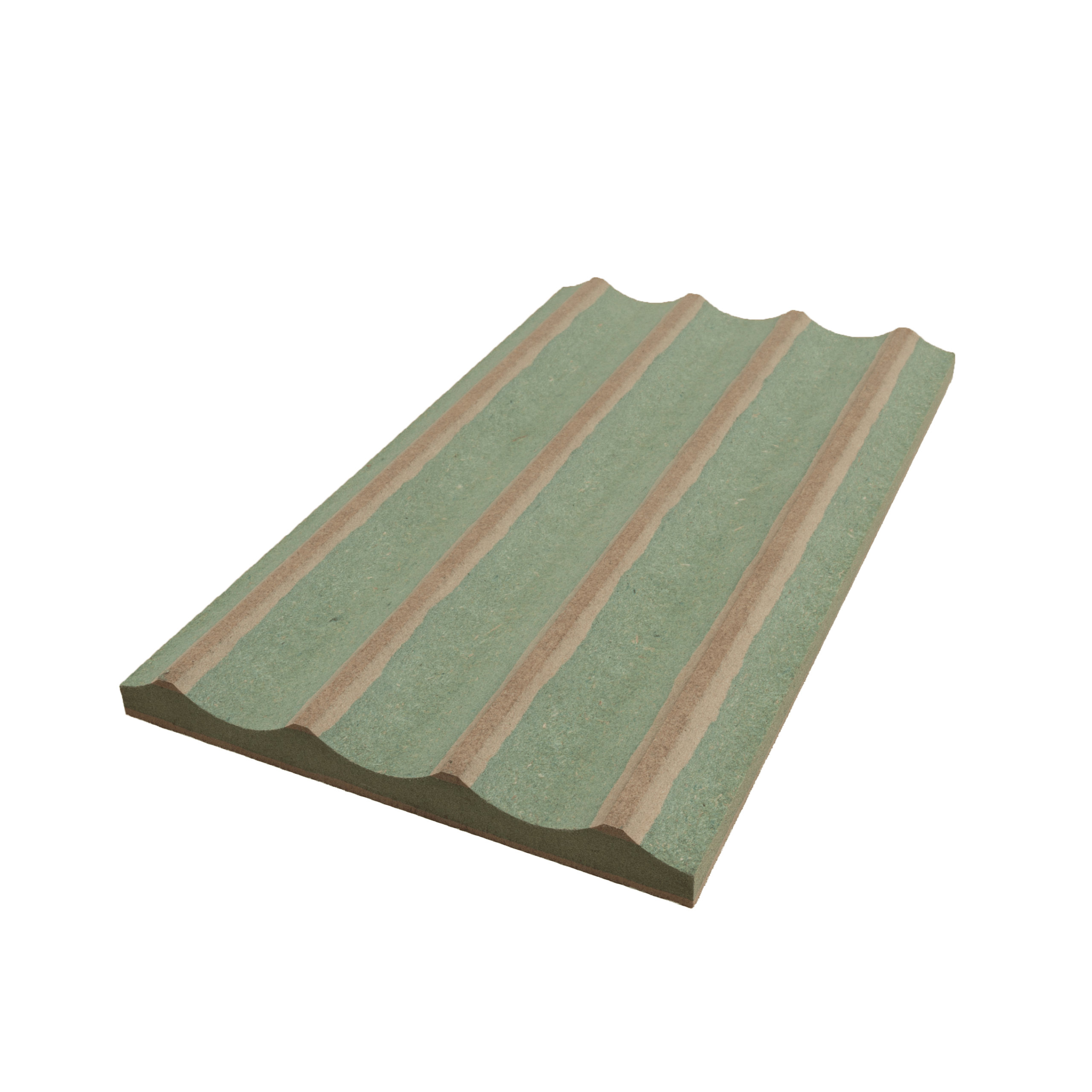Fluted MDF Panels Sample