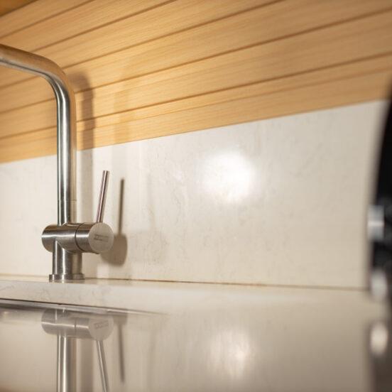 Natural Oak Waterproof Slatwall Panels - Image 3