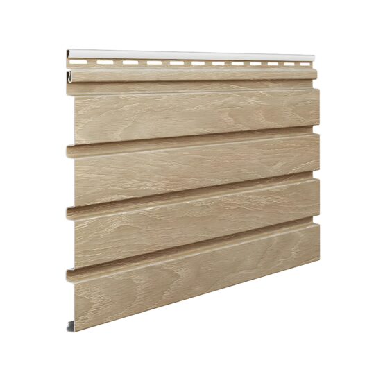 Natural Oak Outdoor Slatwall Sample - Image 2