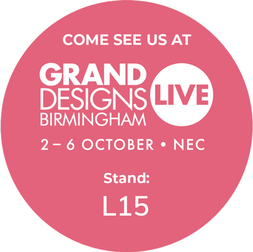 Come see us at Grand Designs Birmingham: 2-6 Oct