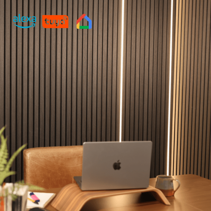 Smart Slat Wall LED Lighting Kit