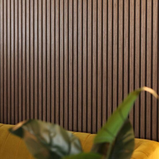Deep Walnut Slatwall, The Wall Exchange