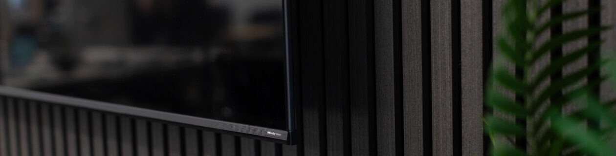 Gaming Setup Panels, Black SlatWall, The Wall Exchange