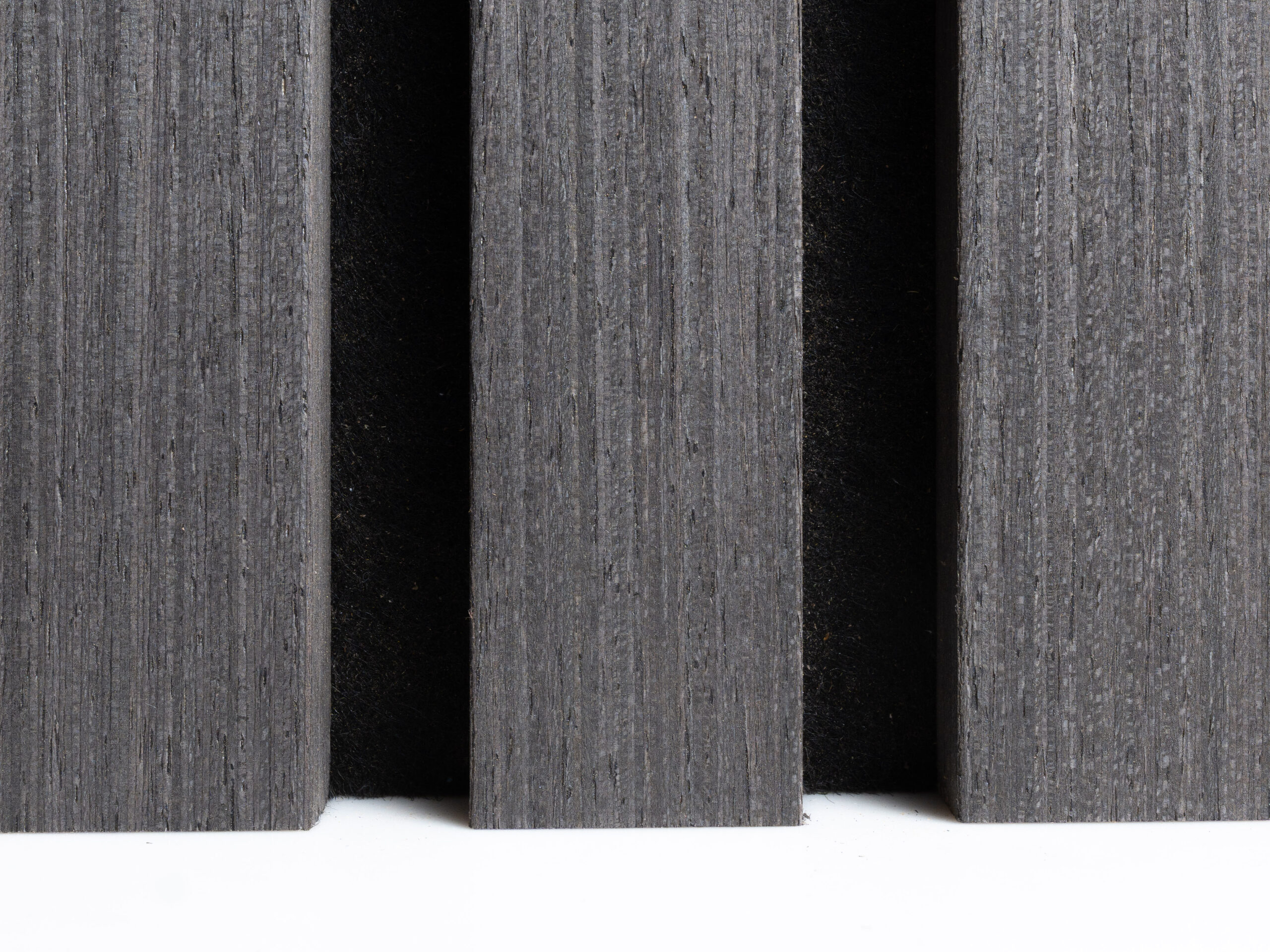 Acoustic Black Oak Slatwall Panels - Image 13